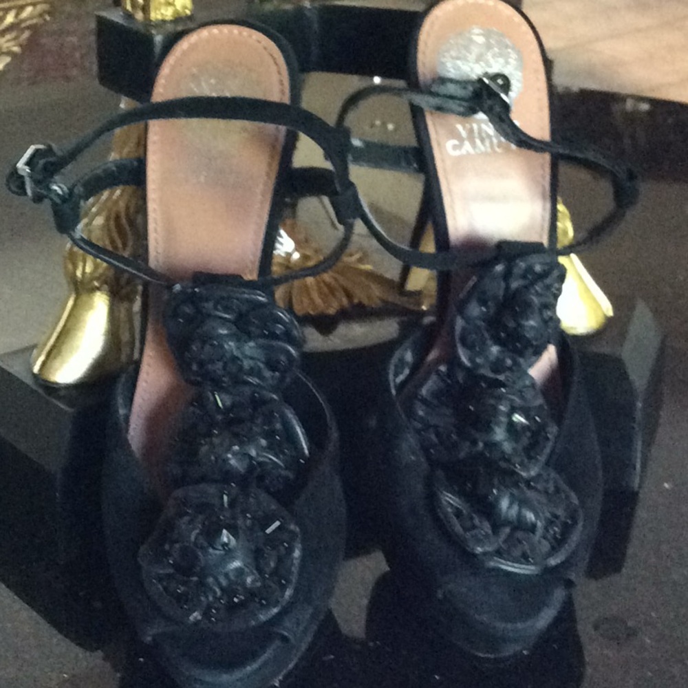 Vince Camuto black shoes